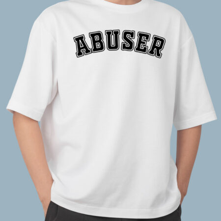 ABUSER Art White T-Shirt for Men