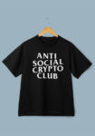 Anti Social Crypto Club White T-shirt For Men