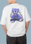 Chained Bear Black T-Shirt for Men