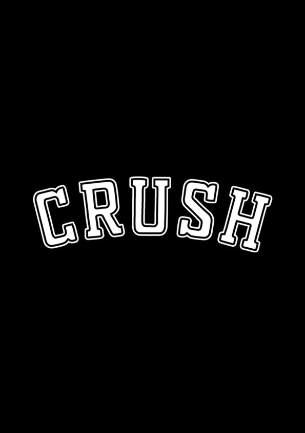 Crush Men's T-shirt Black Logo