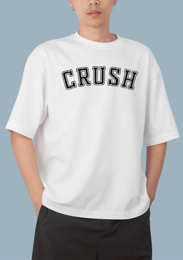 Crush Men's White T-shirt