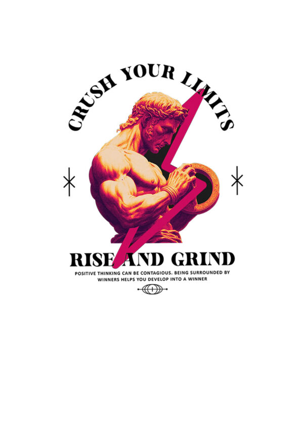 Crush Your Limits T-Shirts For Men White