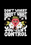 Dont Worry Black T-Shirt For Men 1