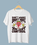 Dont Worry Black T-Shirt For Men 1