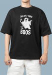 I'm Just Here For The Boos Black T-shirt For Men