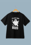 I’m Just Here For The Boos Black T-shirt For Men