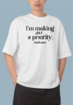 I’m making me a priority Self Care Black T-shirt For Men