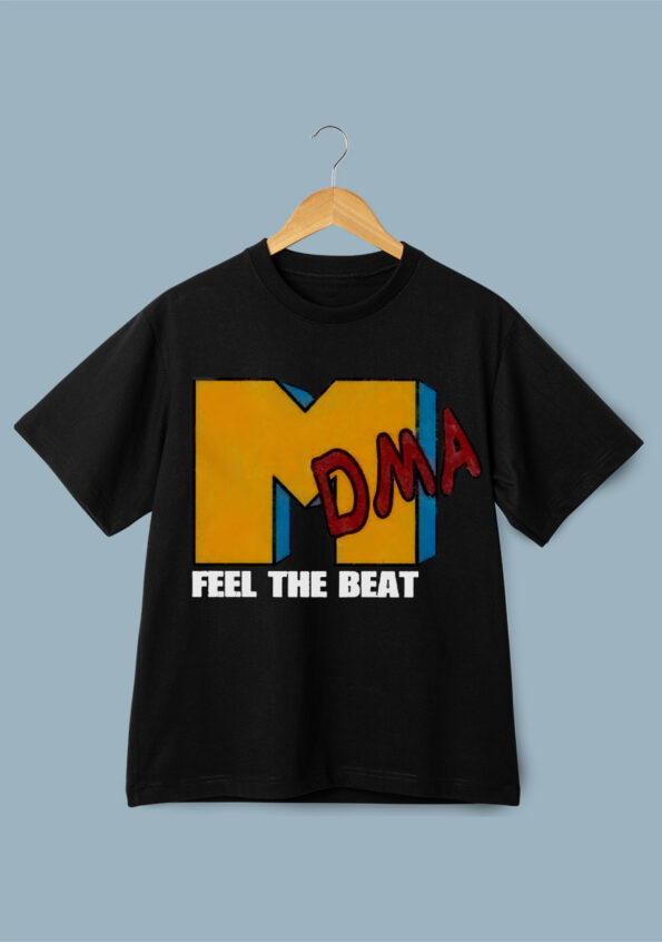 MDMA Men's Black T-Shirt 1