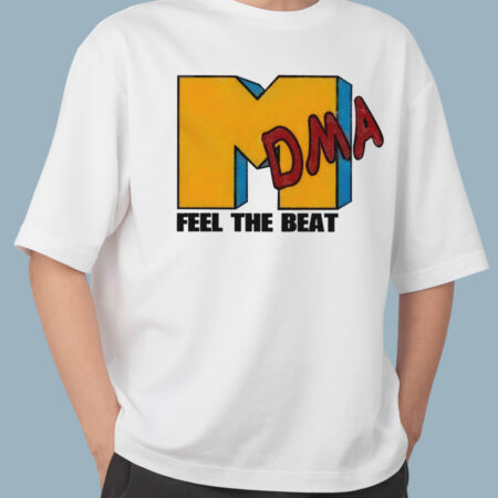 MDMA Men's White T-Shirt