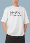 Mindset Is Everything Black T-shirt For Men