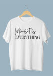 Mindset Is Everything Black T-shirt For Men