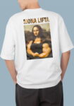 Mona Lifta Black Oversized T-shirt for Men