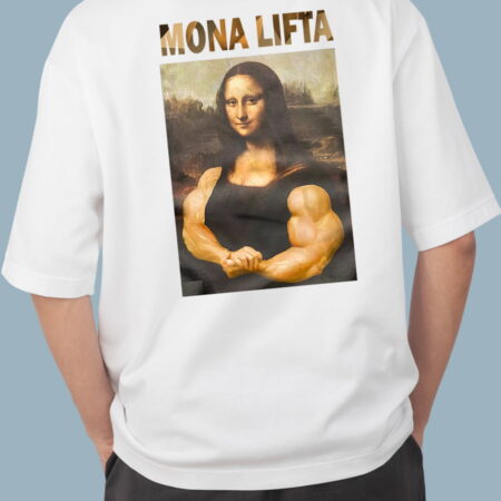 Mona Lifta White Oversized T-shirt for Men