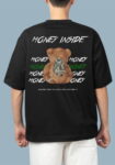 Money Inside Oversized White T-Shirt for Men