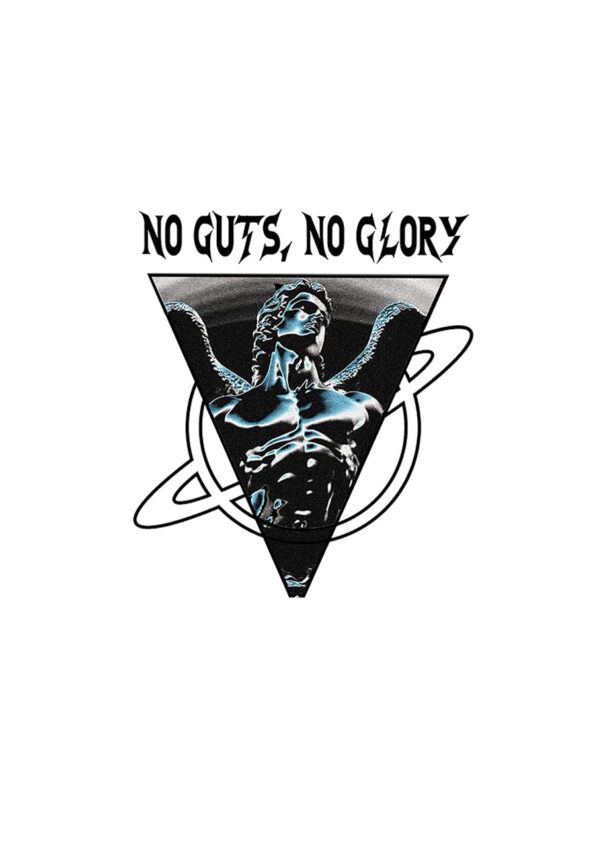 No Guts No Glory T-Shirts for Men White