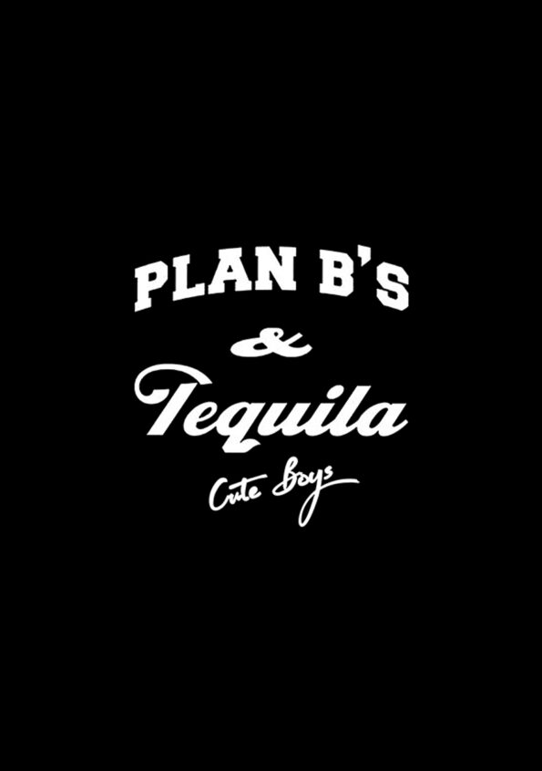 Plan B'S Men's T-Shirt Black Logo