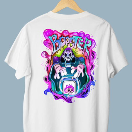 Scary Booster White T-Shirt For Men 1