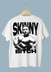 Skiny Bitch Oversized Black T-Shirt For Men