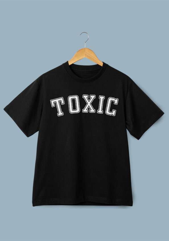 TOXIC Men's Black T-shirt 1