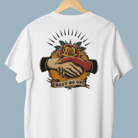 Trust-No-One-Half-Sleeve-White-T-shirt-For-Man-01