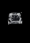 Web Visa Cartel Artwork Oversized Black T-Shirt For Men