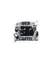 Web Visa Cartel Artwork Oversized Black T-Shirt For Men