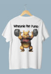 Wheynie The Pump White T-Shirt For Men