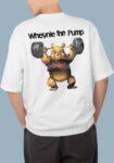 Wheynie The Pump White T-Shirt For Men