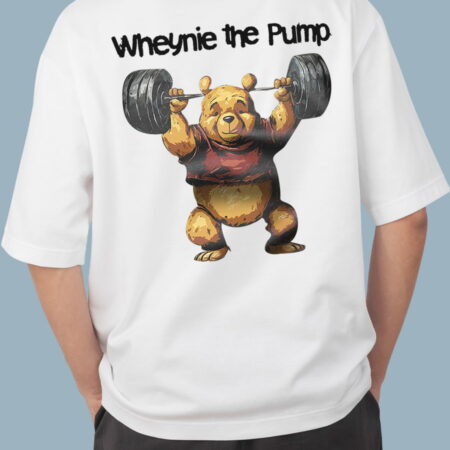 Wheynie The Pump White T-Shirt For Men