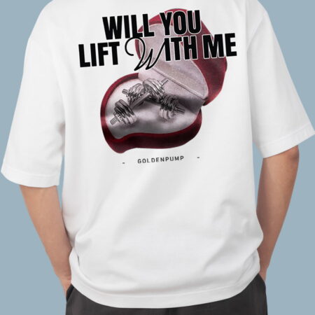 Will you Lift with me Men White t-Shirt