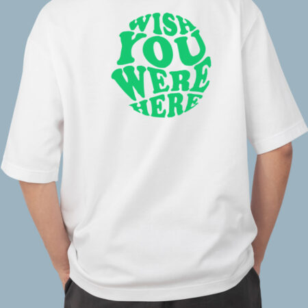 Wish You Were Here Men's White T-shirt