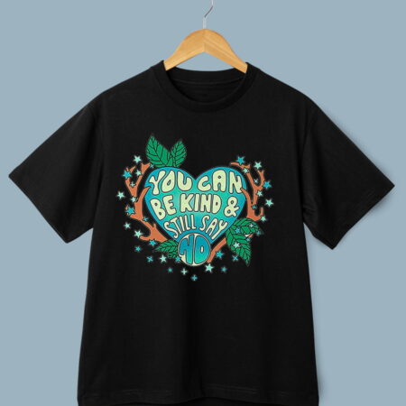 You can be Kind Black T-shirt for men