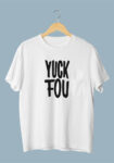 Yuck Fou Black T-shirt For Men