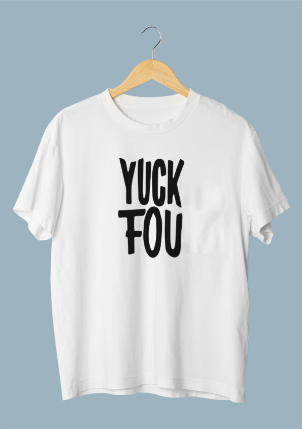 Yuck Fou White T-shirt For Men 2