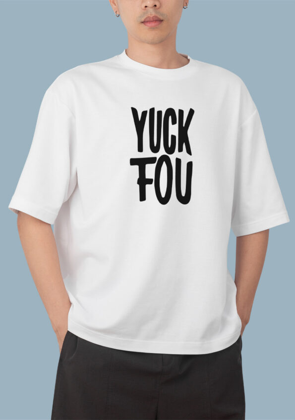 Yuck Fou White T-shirt For Men