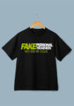 Fake Personal Trainer Black T-Shirt For Men
