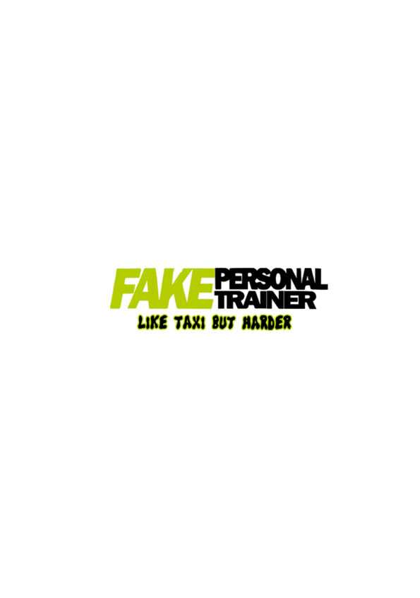 Fake Personal Trainer T-Shirt For Men White