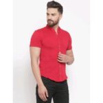 Classy-Fashionable-Men-Short-Sleeves-Cotton-Shirt-6.jpg