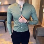 Classy-Mens-Solid-Cotton-Mandarian-Collar-Shirt.jpg