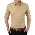 Cotton-Polka-Print-Dotted-Shirts-for-Men-Brown.jpg