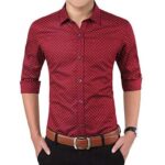 Cotton-Polka-Print-Dotted-Shirts-for-Men-Maroon.jpg