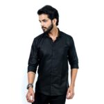 Cotton-Solid-Full-Sleeves-Men-Formal-Shirt-Black-1.jpg