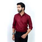 Cotton-Solid-Full-Sleeves-Men-Formal-Shirt-Maroon-1.jpg