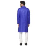 Designer_Mens_Royal_Blue_Solid_Straight_Cotton_Kurta_Pyjama_Set.jpg