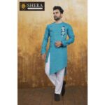 Mens-Cotton-Kurta-Pajama-Set-Sky-Blue.jpg