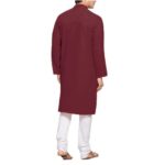 Mens-Plain-Solid-Kurta-Pyjama-Set-Maroon.jpg