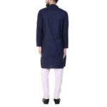 Mens-Plain-Solid-Kurta-Pyjama-Set-Navy-Blue.jpg