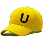 Unisex-Solid-U-Printed-Cotton-Cap-Yellow.jpg