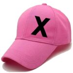 Unisex-Solid-X-Printed-Cotton-Cap-Pink.jpg