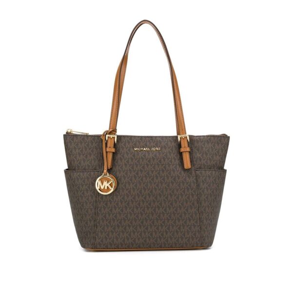 Michael Kors Handbag Jet Set monogram logo tote